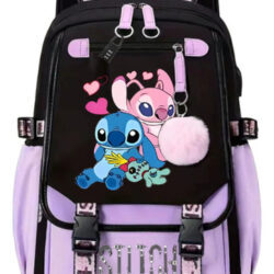 Mochila De Grande Capacidade 2024 New Series Stitch W1