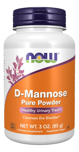 Suplementos Now, Pó De D-manose Para Suporte Imunológico, Pr