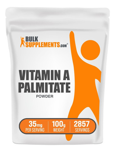 Palmitato De Vitamina A Em Pó - Como Palmitato De Retinol, S