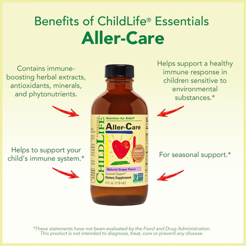 Childlife Essentials Aller Care - Alívio Natural Da Uva Para - Imagem 5