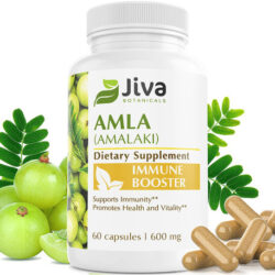 Jiva Botanicals - Cápsulas De Amla (amalaki) Contendo Pó De
