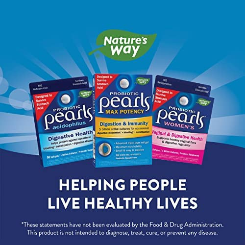 Natures Way Probiotic Pearls Potência Máxima, 5 Bilhões De - Imagem 6