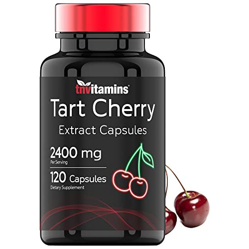 Cápsulas De Extrato De Cereja Ácida (2400 Mg - 120 Unidades)