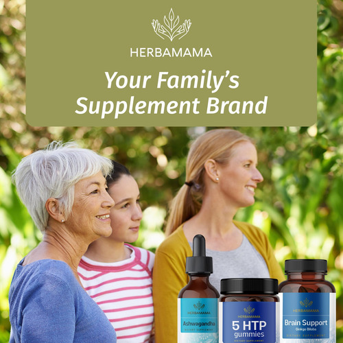 Gomas Cerebrais Herbamama 5-htp - Suplemento De 5-htp 200 Mg - Imagem 8
