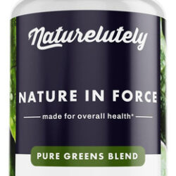 Naturelutely Nature In Force Super Greens Cápsulas Suplement