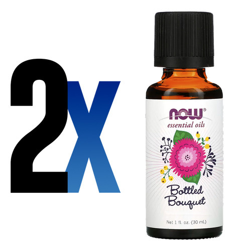 Mistura Óleos Bottled Bouquet Now Foods 30ml Importado 2un - Imagem 2