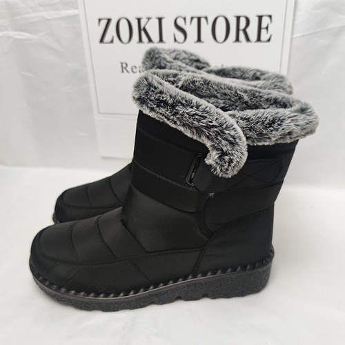 Botas De Neve Impermeáveis Femininas De Inverno - Imagem 10