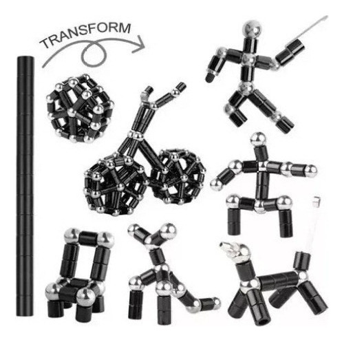 Caneta Magnética Deformável Multifuncional, Brinquedo Para A - Imagem 8