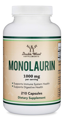 Suplemento De Suporte Imunológico Monolaurina 1.000 Mg Por P - Imagem 4