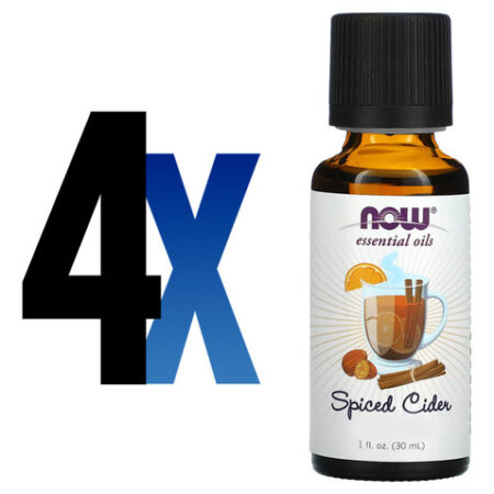 Mistura De Óleo Spice Cider Now Foods 30 Ml Importado 4un - Imagem 2