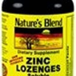 Natures Blend Pastilhas De Zinco Limão 120 Ct
