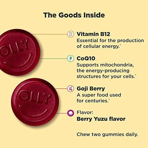 Vitamina B-12 Marca Olly, 1000 Mcg, 60 Comprimidos - Imagem 2