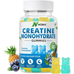Gomas De Monohidrato De Creatina Noavii 5000 Mg Para Homens