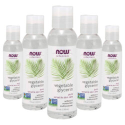 Glicerina Vegetal 118ml Now Foods Vegetable Glycerin 5un