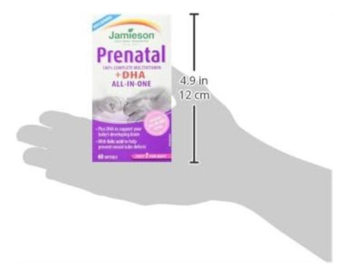 Jamieson Prenatal Multivitamínico Completo Com Suplemento Dh - Imagem 7