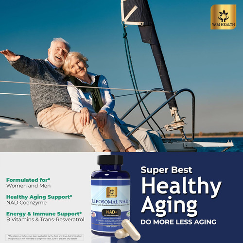 Liposomal Nad + 810 Mg, Nicotinamida Ribosídeo Equivalente C - Imagem 3
