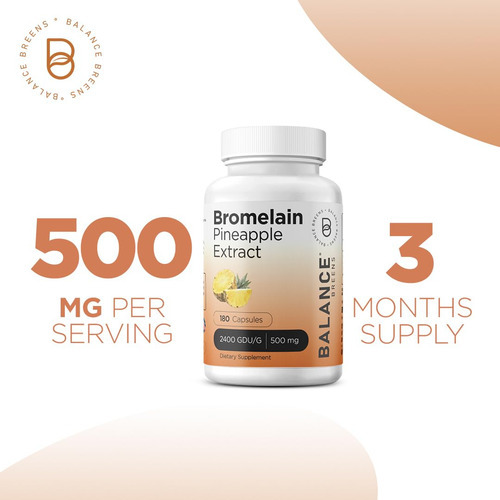 Suplemento Balance Breens Bromelaína E Extrato De Abacaxi 50 - Imagem 5