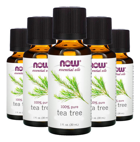 Óleo Essencial Melaleuca 30ml Now Foods Puro Importado 5un