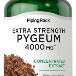 Suplemento Piping Rock Pygeum 4000 Mg | 200 Cápsulas | Extra