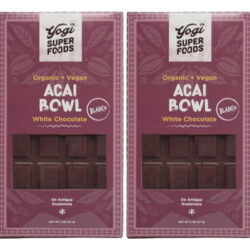 Barra De Açaí De Chocolate Branco Vegano Yogi Super Foods, S