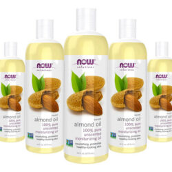 Óleo De Amendoa 473ml Now Foods Almond Oil Puro 5un