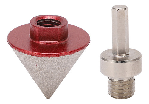 Broca Chanfrada De Diamante De 48 Mm Com Conversor De Ângulo