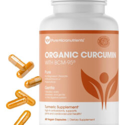 Curcumina De Cúrcuma Orgânica Com Pimenta Preta E Bcm-95 - P