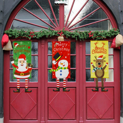 - 3 Enfeite Meia De Natal Lareira Decoração Natalina - Imagem 6