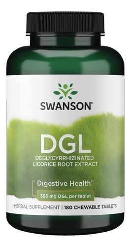 Swanson Dgl (alcaçuz) 385 Miligramas 180 Chwbls