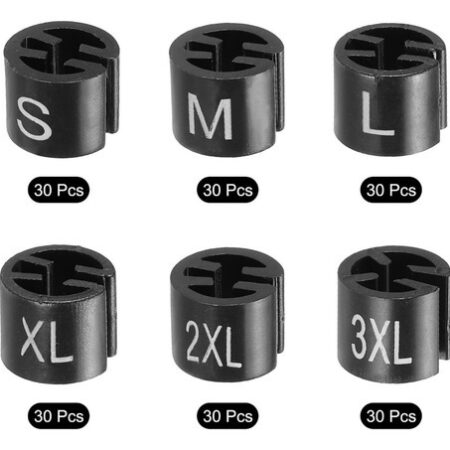 Marcador De Cabide De Tamanho 180 Preto Para Haste De 3,5 Mm - Imagem 2