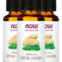 Óleo De Cedro Atlas Now Foods 30ml Puro Importado 3un