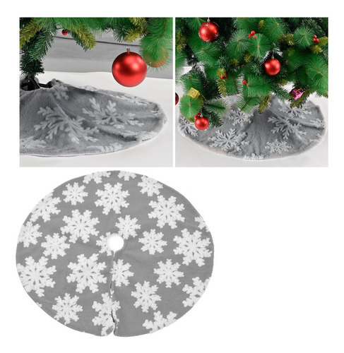 Padrões De Floco De Neve Fofos De Saia De Árvore De Natal Re - Imagem 6