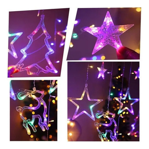 Luzes De Janela, Decorações, Alce Iluminado De Natal - Imagem 8