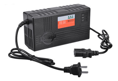 Carregador De Bateria De Motocicleta 60v 20ah, Tela Led De 6