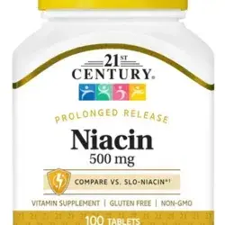Comprimidos De Liberação Prolongada De Niacina 500 Mg Do Séc