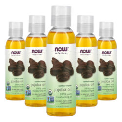 Óleo De Jojoba Now Foods 118ml Orgânico 5un