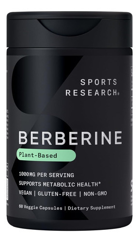 Sports Research Berberine - Herbal Ayurvedic Metabolic Healt
