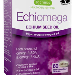 Echiomega Vegan Triple Omega Mg, Óleo De Semente De Echium,