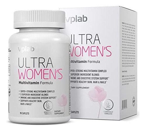 Fórmula Multivitamínica Ultra Feminina Vplab, 90 Cápsulas - Imagem 2