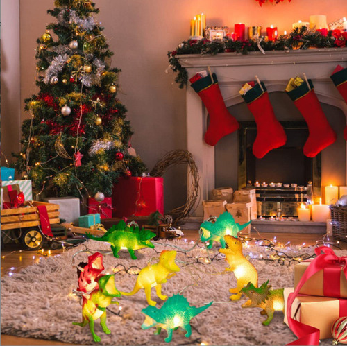 R Luzes Led De Dinossauro, Decorações De Quarto Infantil - Imagem 6