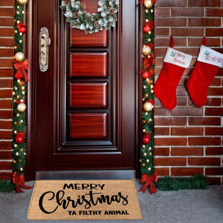 Tapete De Porta Para Decoração De Natal Gnome Floor Mat Hall - Imagem 10