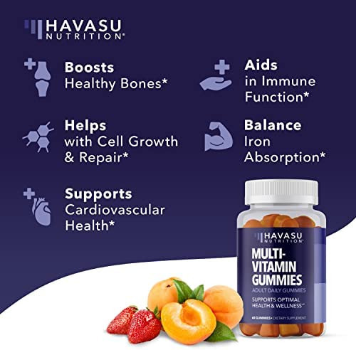 Vitamina Multiples Havasu Nutrition/ 60 Gomitas - Imagem 6