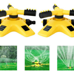 2pcs Aspersor Irrigacão Para Horta Econômico Sprinkler 360°