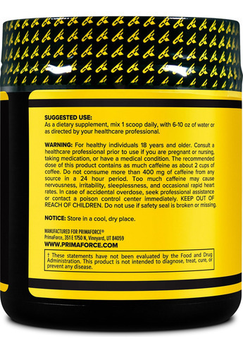 Primaforce Guarana Powder (200g) (sem Sabor) - Guarana Pure, - Imagem 3