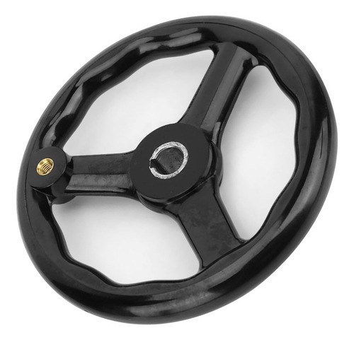 Y Volante De Torno De Baquelite Antiderrapante Preto De 3 - Imagem 5