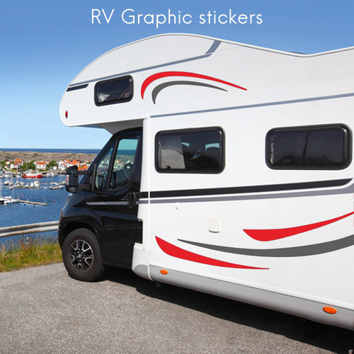 Adesivo Corporal Universal Rv Motorhome Diy Decalque Decora - Imagem 2