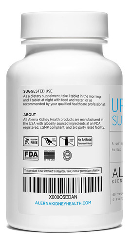 Suplemento Alerna Kidney Health: Suporte De Ácido Úrico - Imagem 3