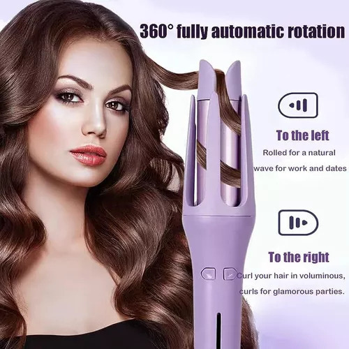 Modelador De Cabelo Rotativo Automático Anti-escaldadura - Imagem 2