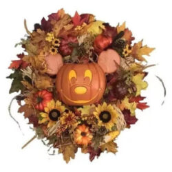 Decoração De Guirlanda De Abóbora Para O Halloween No Outono