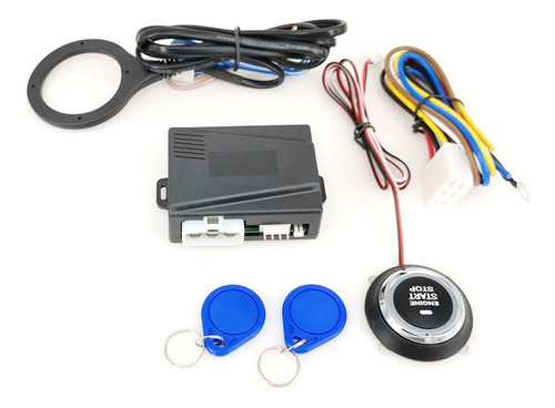 12v Motor Do Carro Push Starts Botão Rfid Ignição Starter - Imagem 2